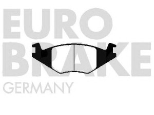 EUROBRAKE 5502224715 stabdžių trinkelių rinkinys, diskinis stabdys 
 Techninės priežiūros dalys -> Papildomas remontas
191698151E, 191698151F