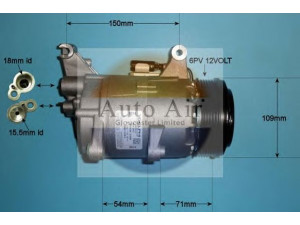 AUTO AIR GLOUCESTER 14-0007 kompresorius, oro kondicionierius 
 Oro kondicionavimas -> Kompresorius/dalys
644521171310, 64526918122