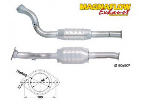 MAGNAFLOW 80955 katalizatoriaus keitiklis 
 Išmetimo sistema -> Katalizatoriaus keitiklis
1705H5, 1705H6, 1473267080, 1473267080