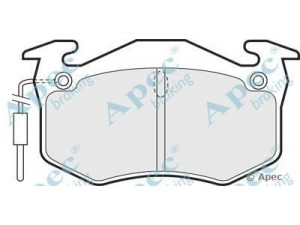 APEC braking PAD409 stabdžių trinkelių rinkinys, diskinis stabdys 
 Techninės priežiūros dalys -> Papildomas remontas
95589273, 95624484, 6000008125