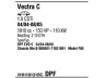 FONOS VHH18131BC išmetimo sistema 
 Išmetimo sistema -> Išmetimo sistema, visa