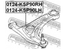 FEBEST 0124-KSP90RH vikšro valdymo svirtis 
 Ašies montavimas/vairavimo mechanizmas/ratai -> Valdymo svirtis/pasukamosios svirties sujungimas -> Vairo trauklės (valdymo svirtis, išilginis balansyras, diago
48068-59095, 48068-59135