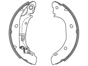 OPEN PARTS BSA2086.00 stabdžių trinkelių komplektas 
 Techninės priežiūros dalys -> Papildomas remontas
4241L2, 77362286, 9949490, 4241L2