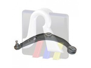 RTS 96-00494-2 vikšro valdymo svirtis 
 Ašies montavimas/vairavimo mechanizmas/ratai -> Valdymo svirtis/pasukamosios svirties sujungimas -> Vairo trauklės (valdymo svirtis, išilginis balansyras, diago
7700807580, 7700823580