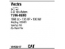 WALKER VH53017 išmetimo sistema 
 Išmetimo sistema -> Išmetimo sistema, visa