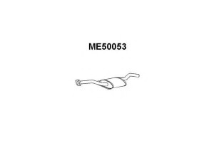 VENEPORTE ME50053 vidurinis duslintuvas 
 Išmetimo sistema -> Duslintuvas
1234902815, 1234904121