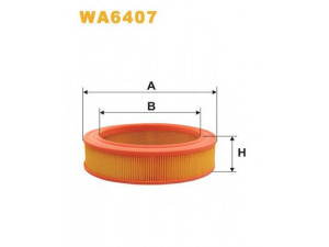WIX FILTERS WA6407 oro filtras 
 Filtrai -> Oro filtras
119, IIM119, 9974283, PC240, EL3255