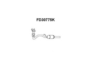 VENEPORTE FD30775K katalizatoriaus keitiklis 
 Išmetimo sistema -> Katalizatoriaus keitiklis
1690894, 4042079, 4331047, 4346052