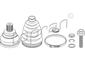 TOPRAN 108 111 jungčių komplektas, kardaninis velenas 
 Ratų pavara -> Sujungimai/komplektas
701 498 099B