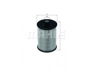 KNECHT KX 217D kuro filtras 
 Techninės priežiūros dalys -> Papildomas remontas
2D0127159, 2D0127177