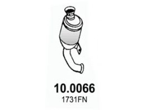 ASSO 10.0066 katalizatoriaus keitiklis 
 Išmetimo sistema -> Katalizatoriaus keitiklis
1731FN, 1731LE, 1731SX, 1731FN