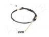 ASHIKA 131-02-297R trosas, stovėjimo stabdys 
 Stabdžių sistema -> Valdymo svirtys/trosai
4642039015, 4642039015