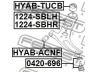 FEBEST 1224-SBLH vikšro valdymo svirtis
54500-1R000, 54500-4L000