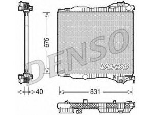 DENSO DRM06022 radiatorius, variklio aušinimas
55057089AB