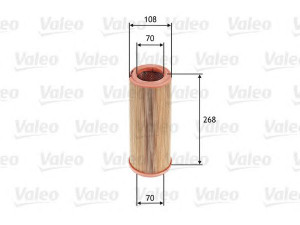 VALEO 585631 oro filtras 
 Techninės priežiūros dalys -> Techninės priežiūros intervalai
46754989, 46836602
