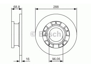 BOSCH 0 986 479 A50 stabdžių diskas 
 Stabdžių sistema -> Diskinis stabdys -> Stabdžių diskas
1764283, BK212A097BA