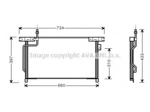 AVA QUALITY COOLING DN5202 kondensatorius, oro kondicionierius 
 Oro kondicionavimas -> Kondensatorius
1956440, 921100F010, 921100F060