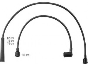 BERU ZEF827 uždegimo laido komplektas 
 Kibirkšties / kaitinamasis uždegimas -> Uždegimo laidai/jungtys