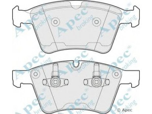 APEC braking PAD1680 stabdžių trinkelių rinkinys, diskinis stabdys 
 Techninės priežiūros dalys -> Papildomas remontas
1644201320, 1644202520, A1644202520