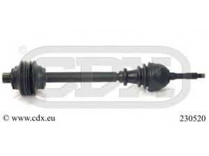 CDX 230520 kardaninis velenas 
 Ratų pavara -> Kardaninis velenas
7701348087, 7701498701
