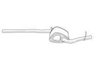 AKS DASIS SG10444 vidurinis duslintuvas