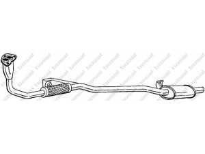 BOSAL 283-681 priekinis duslintuvas 
 Išmetimo sistema -> Duslintuvas
20020-11M00, 20020-11M00KE