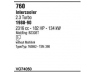 WALKER VO74050 išmetimo sistema 
 Išmetimo sistema -> Išmetimo sistema, visa