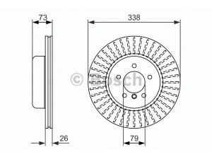 BOSCH 0 986 479 773 stabdžių diskas 
 Dviratė transporto priemonės -> Stabdžių sistema -> Stabdžių diskai / priedai
34 11 6 778 647