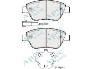 APEC braking PAD1827 stabdžių trinkelių rinkinys, diskinis stabdys 
 Techninės priežiūros dalys -> Papildomas remontas
4254C8, 4254C8