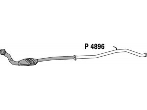 FENNO P4896 išleidimo kolektorius 
 Išmetimo sistema -> Išmetimo vamzdžiai
BM50031, repair pipe