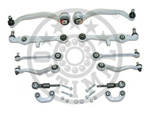 OPTIMAL G8-530S jungčių komplektas, rato pakaba 
 Ašies montavimas/vairavimo mechanizmas/ratai -> Valdymo svirtis/pasukamosios svirties sujungimas -> Vairo trauklės (valdymo svirtis, išilginis balansyras, diago
8D0498998, 8D0498998