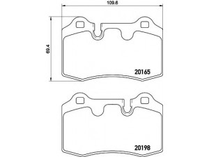 HELLA 8DB 355 015-881 stabdžių trinkelių rinkinys, diskinis stabdys 
 Techninės priežiūros dalys -> Papildomas remontas
4G432C562AA, 7G432C562AA