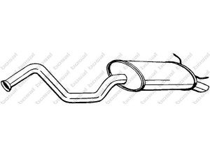 BOSAL 278-769 galinis duslintuvas 
 Išmetimo sistema -> Duslintuvas
77.00.425.696, 77.00.426.204, 77.00.824.707