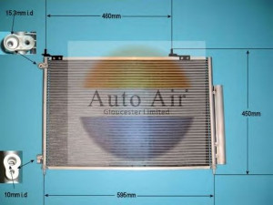 AUTO AIR GLOUCESTER 16-1367 kondensatorius, oro kondicionierius 
 Oro kondicionavimas -> Kondensatorius
80110SKNG01
