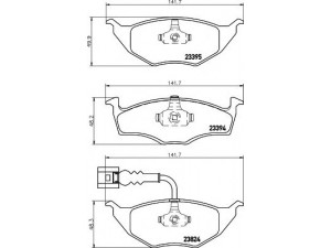 HELLA 8DB 355 009-021 stabdžių trinkelių rinkinys, diskinis stabdys 
 Techninės priežiūros dalys -> Papildomas remontas
8Z0698151, 8Z0698151, 8Z0698151