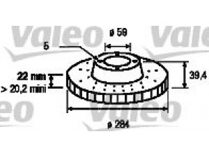 VALEO 186643 stabdžių diskas 
 Dviratė transporto priemonės -> Stabdžių sistema -> Stabdžių diskai / priedai
0046427948, 46427948, 71738907