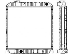 SAKURA  Automotive 1321-0321 radiatorius, variklio aušinimas