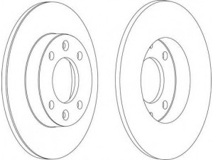 FERODO DDF1178 stabdžių diskas 
 Stabdžių sistema -> Diskinis stabdys -> Stabdžių diskas
4246W9, 4246X8, 4246XB, 424953