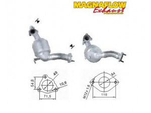 MAGNAFLOW 74802D katalizatoriaus keitiklis 
 Išmetimo sistema -> Katalizatoriaus keitiklis
RFC52050XA