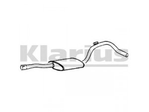 KLARIUS JR274L vidurinis duslintuvas 
 Išmetimo sistema -> Duslintuvas
CBC2085, CBC5389, CBC2085, CBC5389