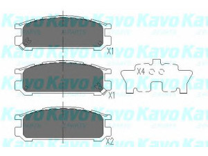 KAVO PARTS KBP-8016 stabdžių trinkelių rinkinys, diskinis stabdys 
 Techninės priežiūros dalys -> Papildomas remontas
26296AA030, 26296AA060, 26296AA061