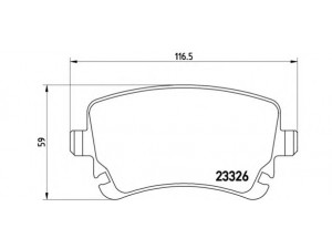 BREMBO P 85 076 stabdžių trinkelių rinkinys, diskinis stabdys 
 Techninės priežiūros dalys -> Papildomas remontas
4B3698451, 4B3698451A, 4E0698451A