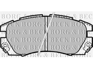 BORG & BECK BBP1479 stabdžių trinkelių rinkinys, diskinis stabdys 
 Techninės priežiūros dalys -> Papildomas remontas
26296-AA182, 26296AA040, 26296FA040