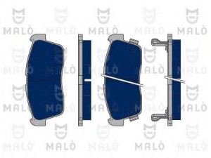 MAL? 1050276 stabdžių trinkelių rinkinys, diskinis stabdys 
 Techninės priežiūros dalys -> Papildomas remontas
410604A00B, 5581060J10, 5581080G00