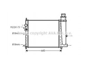 AVA QUALITY COOLING PE2116 radiatorius, variklio aušinimas 
 Aušinimo sistema -> Radiatorius/alyvos aušintuvas -> Radiatorius/dalys
1300N1, 1300N2, 1300N9