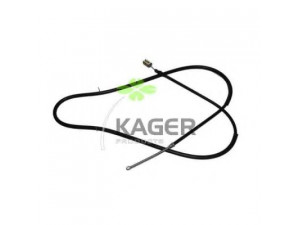 KAGER 19-0619 trosas, stovėjimo stabdys 
 Stabdžių sistema -> Valdymo svirtys/trosai
4745 F3, 1473321080, 4745 F3