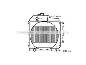 AVA QUALITY COOLING RE2087 radiatorius, variklio aušinimas
7700056938