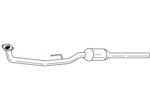 AKS DASIS SG49157 katalizatoriaus keitiklis
