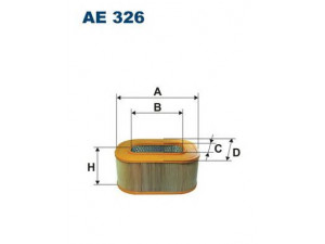 FILTRON AE326 oro filtras 
 Filtrai -> Oro filtras
6030940204, 6030940204