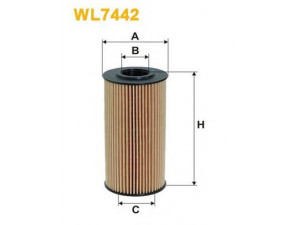 WIX FILTERS WL7442 alyvos filtras 
 Techninės priežiūros dalys -> Techninės priežiūros intervalai
263202A000, 263202A001, 263202A002